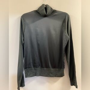 17. Elie Tahari Womens Satin Front Wool & Cashmere-Blend Sweater